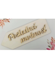 Svadobná šípka - Posledná...