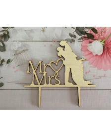 Drevený zápich MR,Mrs
