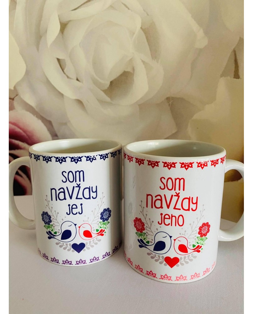 Hrnček som navždy jeho a som navždy jej
