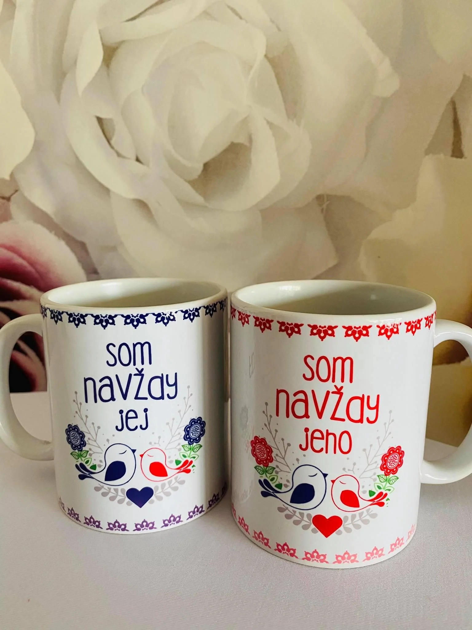 Hrnček som navždy jeho a som navždy jej