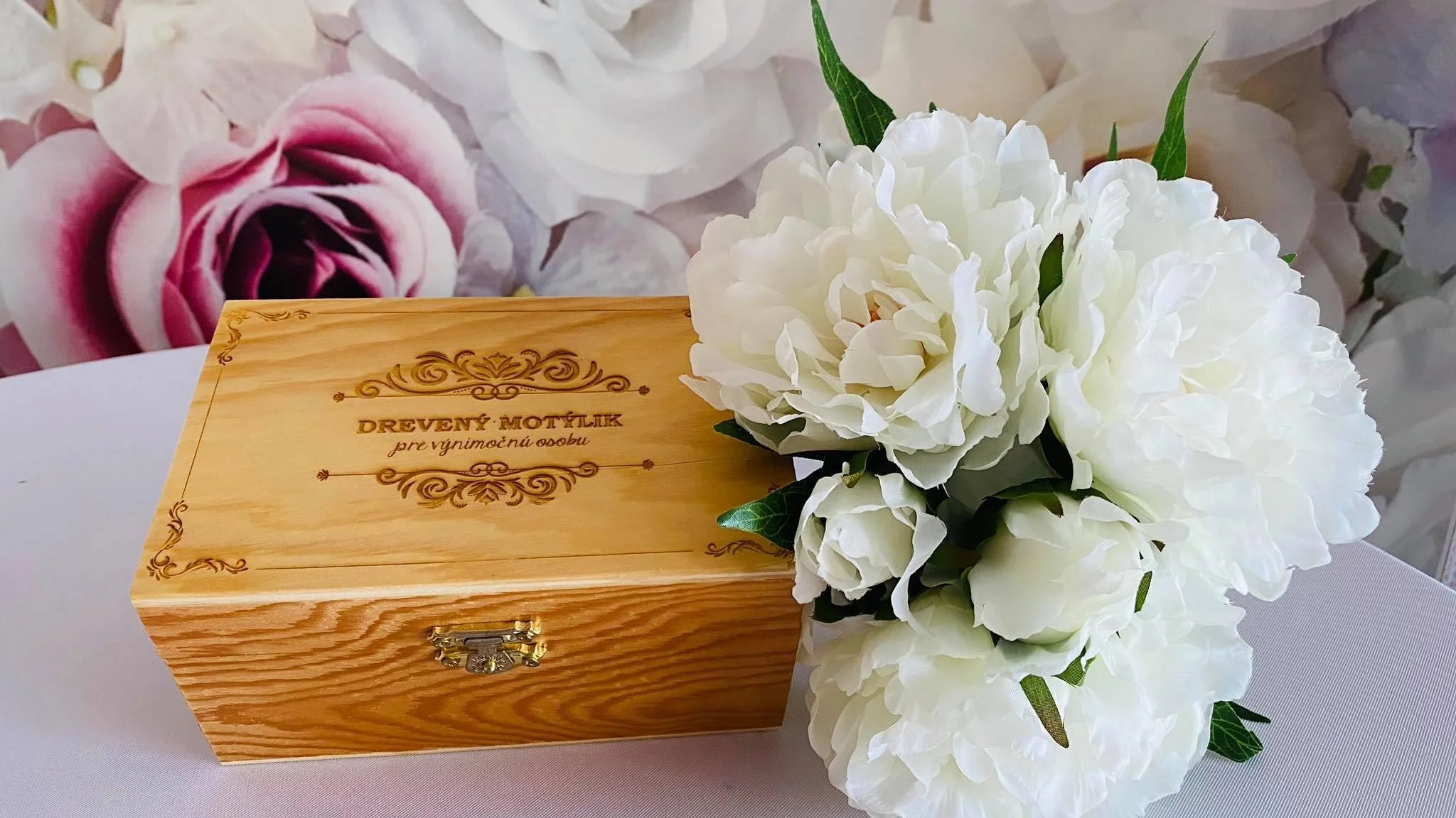 Krabička na drevného motýlika 10 x 15 cm