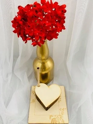 Odkaz novomanželom - spomienkové srdiečka