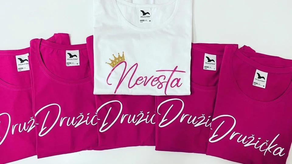 tričká na rozlúčku so slobodou