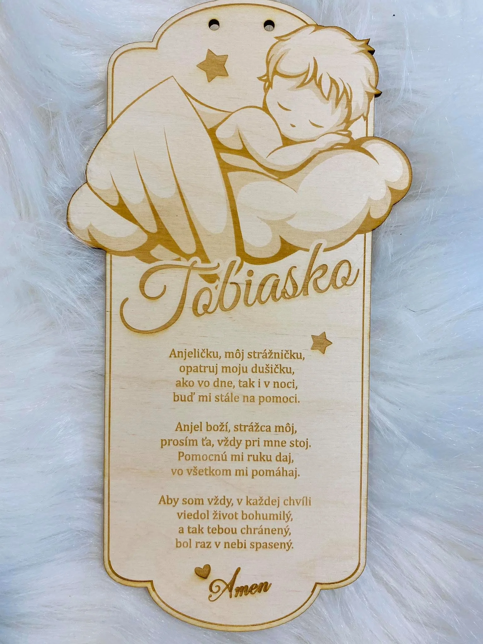 Modlitbička 22,5 x 10 cm
