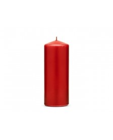 Klubová sviečka, červená, 15 x 6 cm