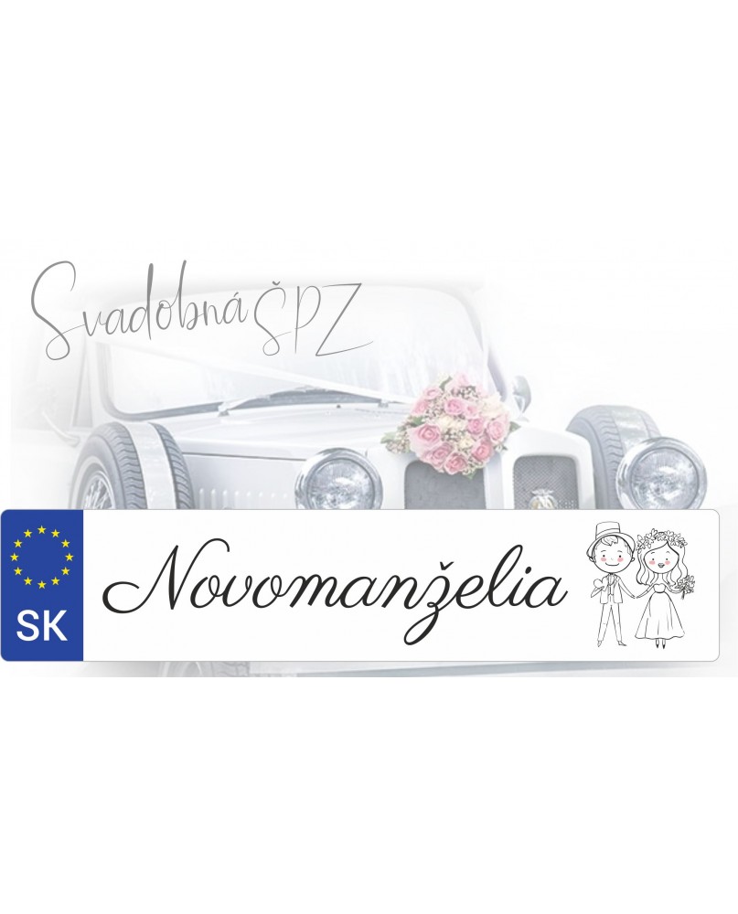 Svadobná ŠPZ 7