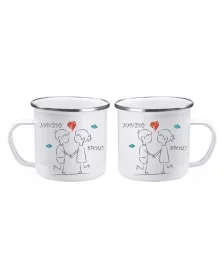 Plechový hrnček pre páry...