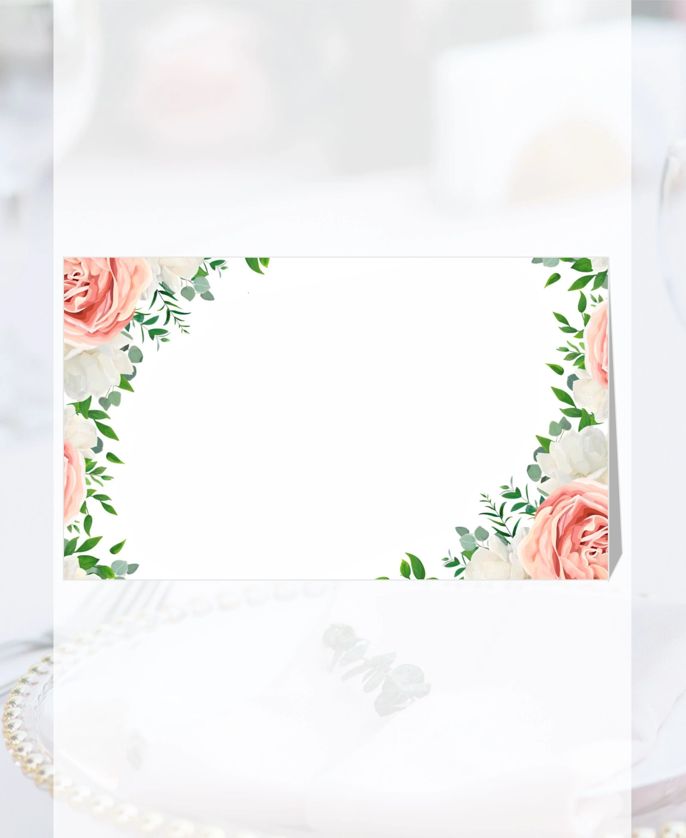 Papierové menovky na stôl