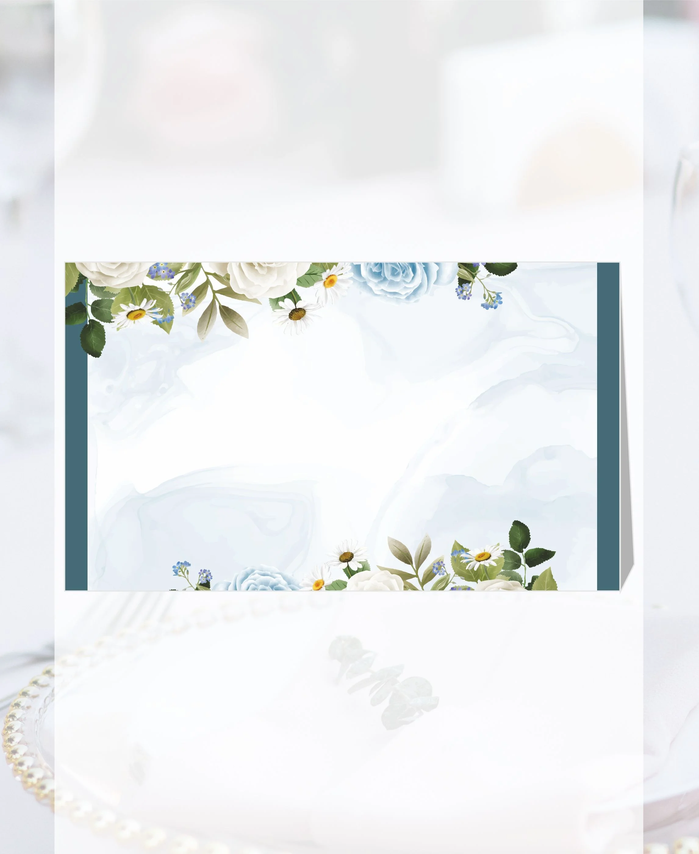 Papierové menovky na stôl