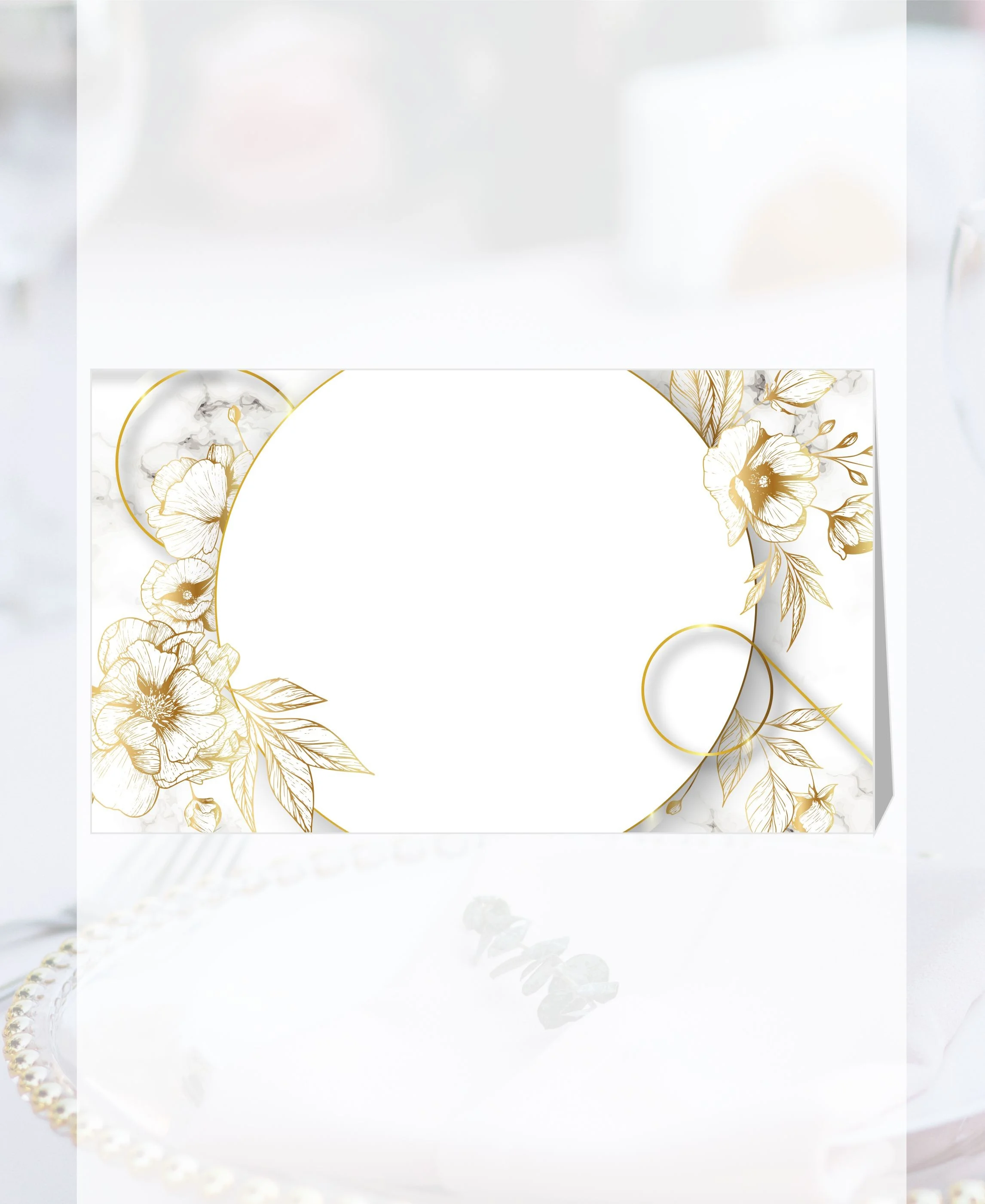 Papierové menovky na stôl