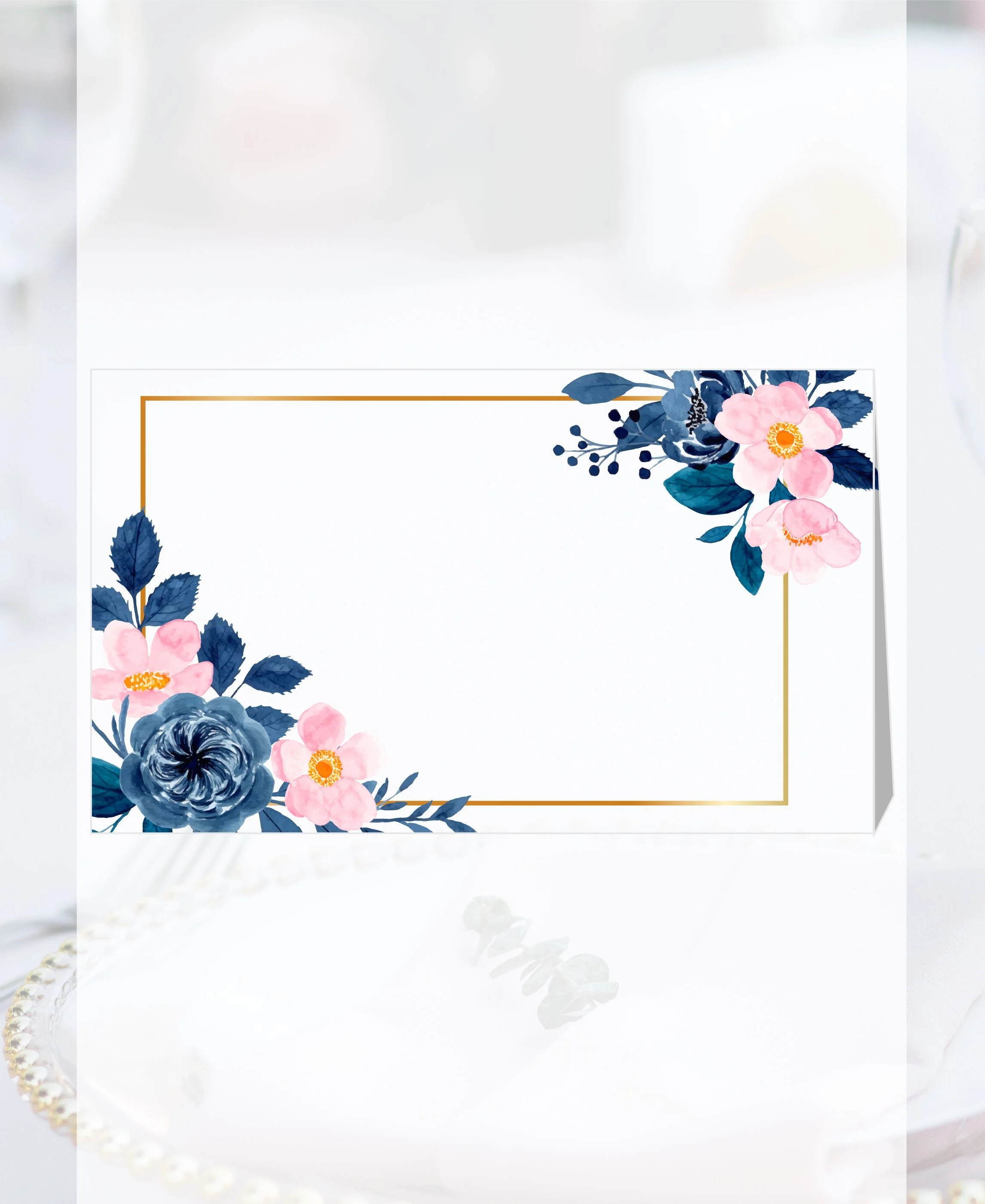 Papierové menovky na stôl