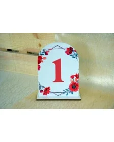 Číslovanie stolov 1- 9