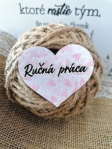 Samolepka RUČNÁ PRÁCA