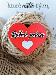 Samolepka RUČNÁ PRÁCA