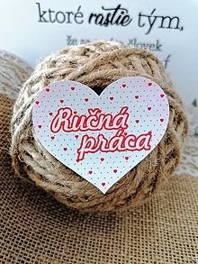 Samolepka RUČNÁ PRÁCA