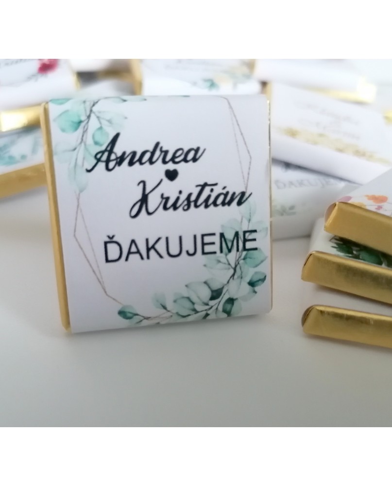 Svadobná čokoládka