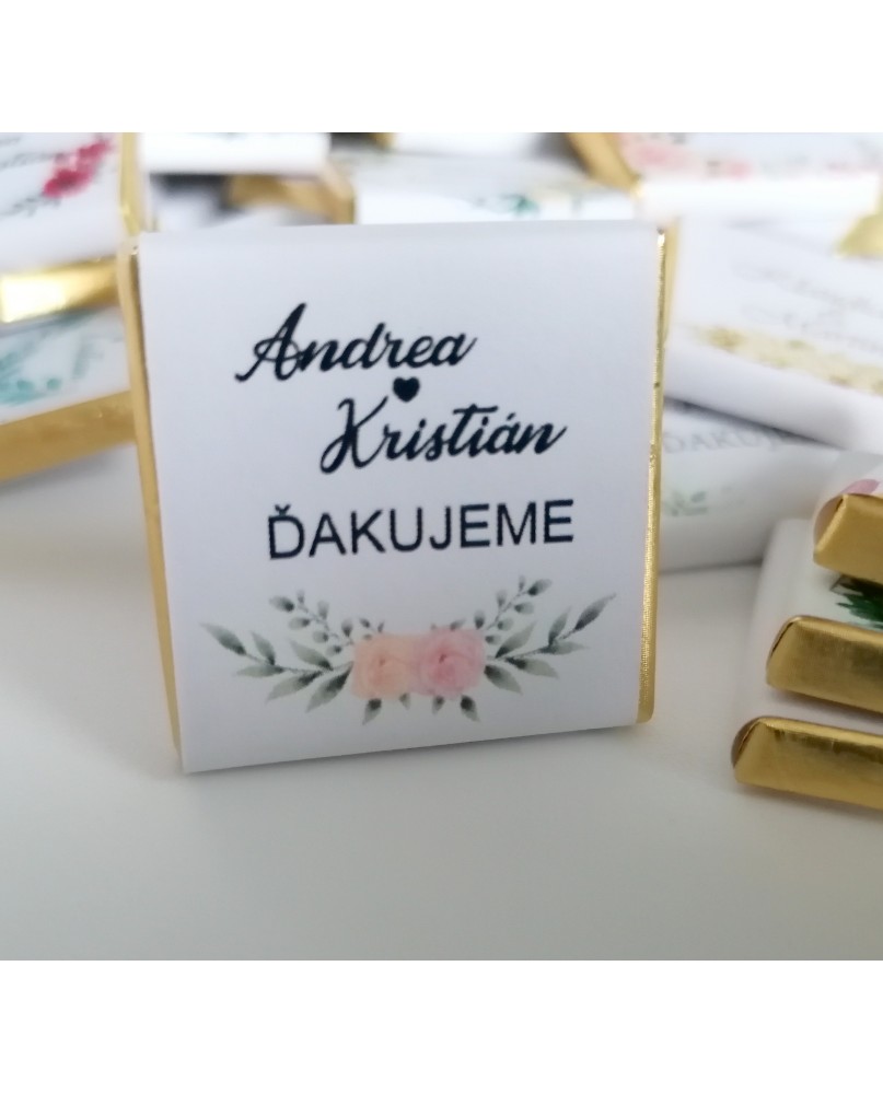 Svadobná čokoládka