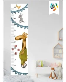 Detský meter na stenu