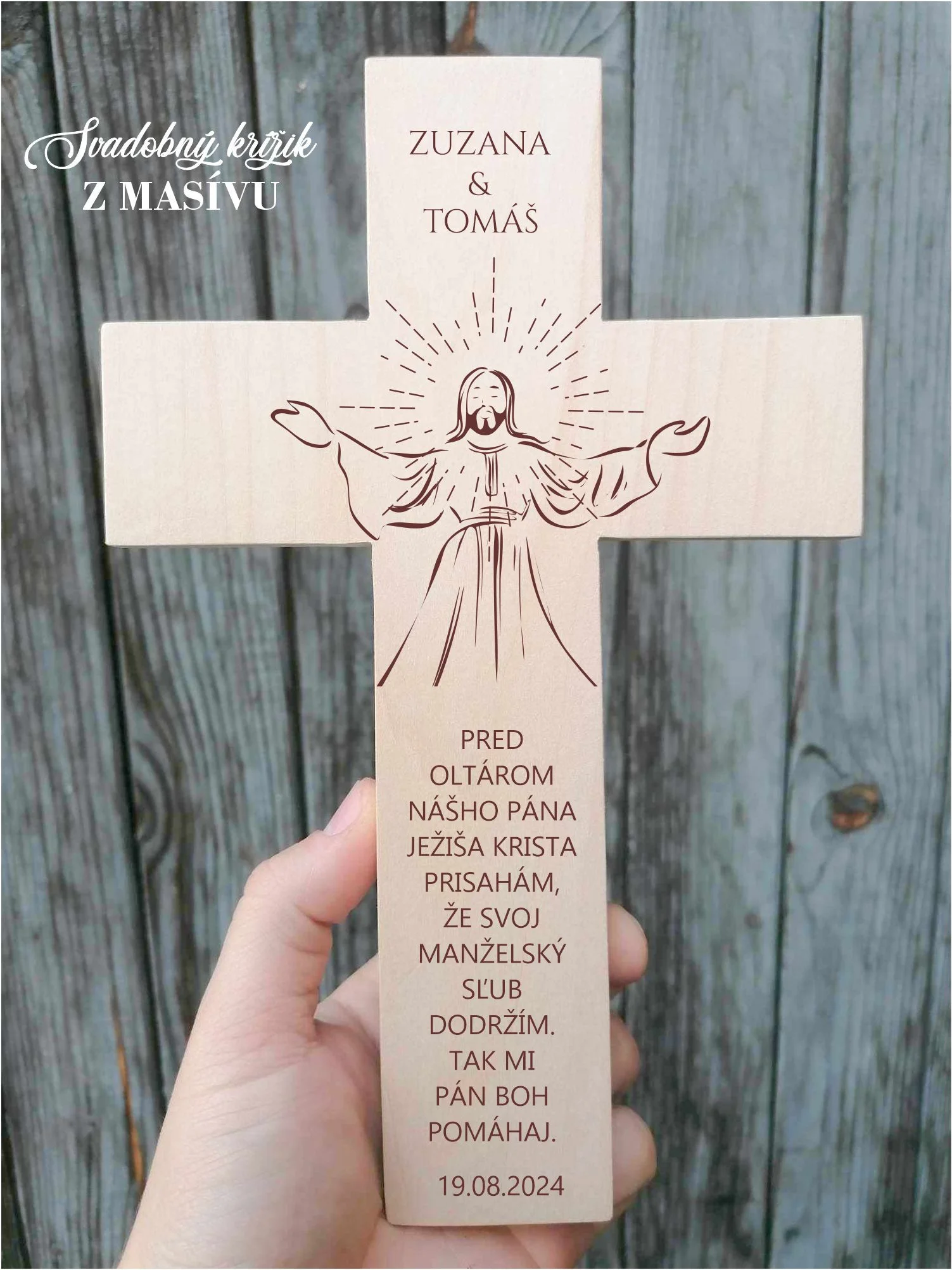 Svadobný krížik - masív