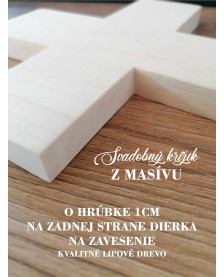 Svadobný krížik - masív