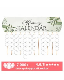 rodinný kalendár