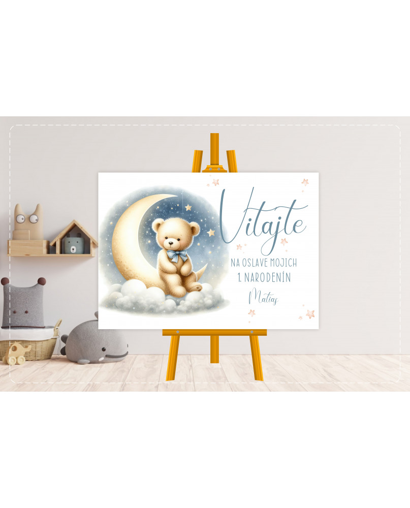 Uvítacia tabuľa detská