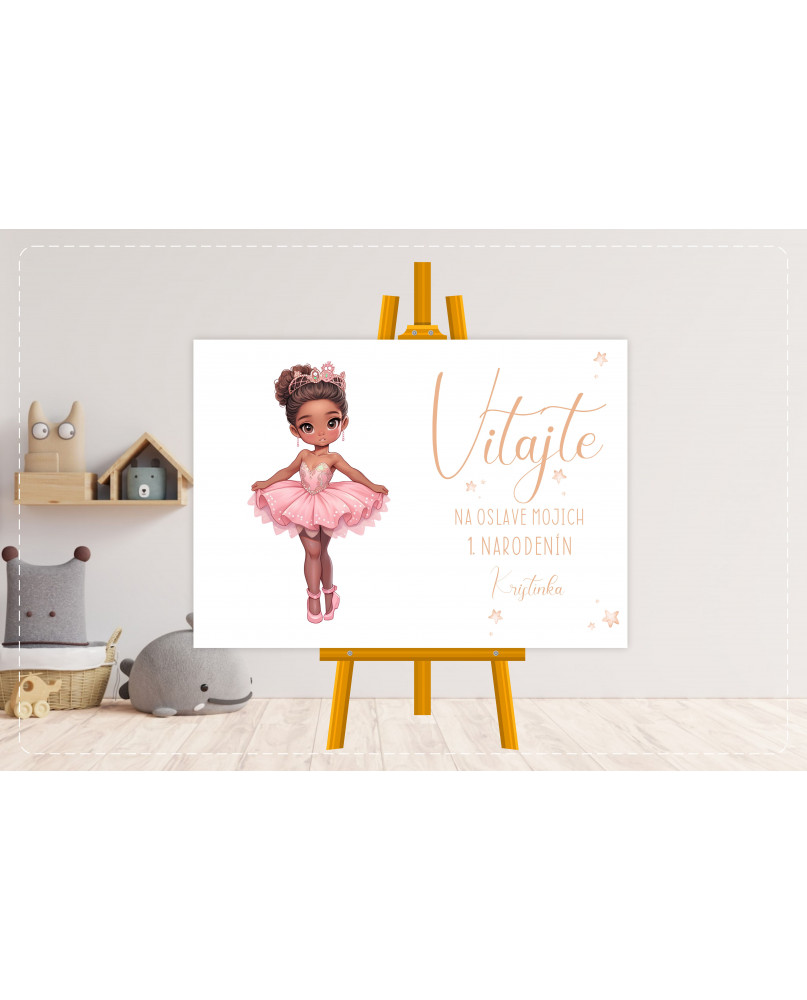 Uvítacia tabuľa detská