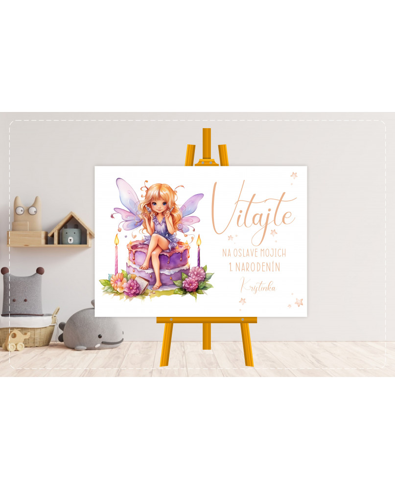 Uvítacia tabuľa detská