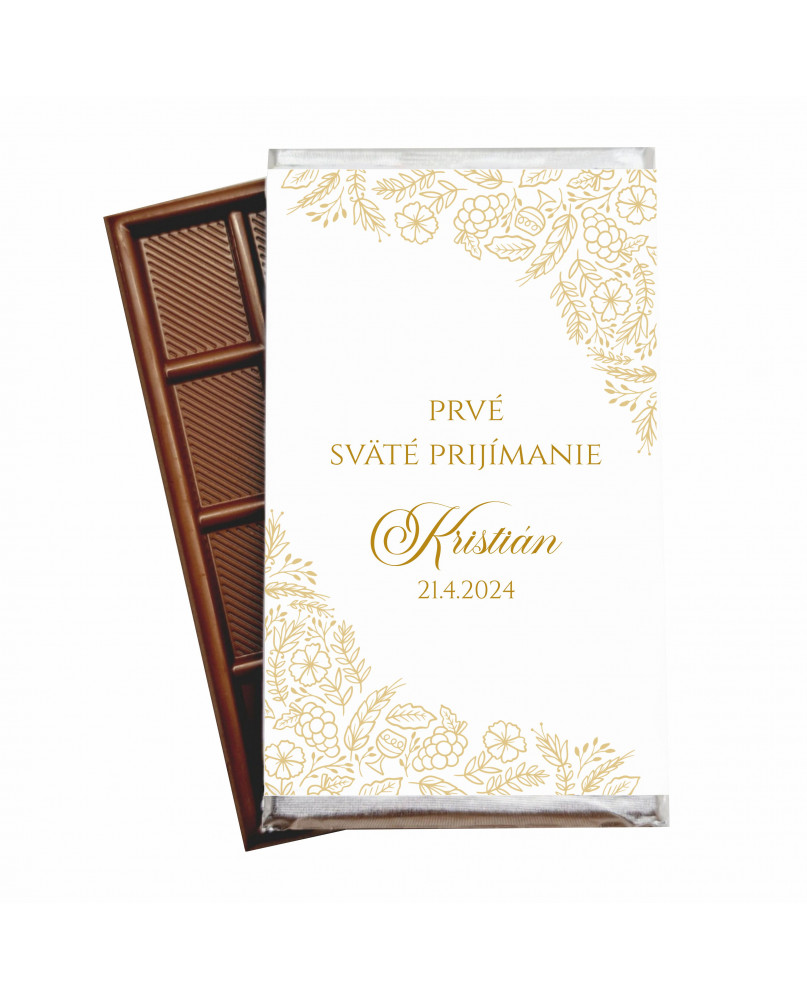 Prvé sväté prijímanie - čokoláda