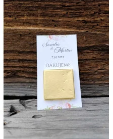 čokoládky na svadbu