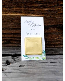 čokoládky na svadbu