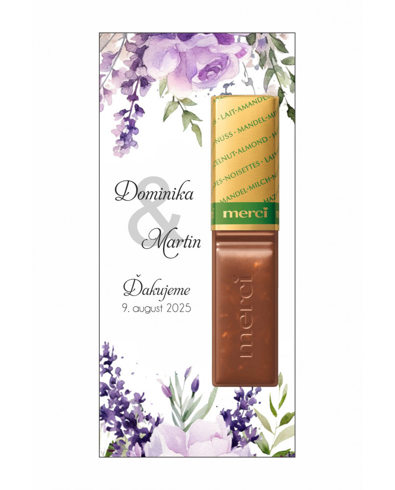 Svadobné čokoládky