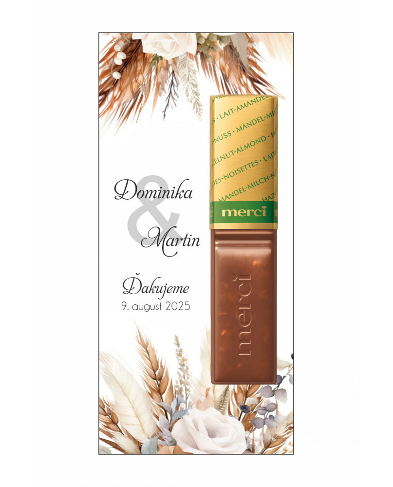 Svadobné čokoládky