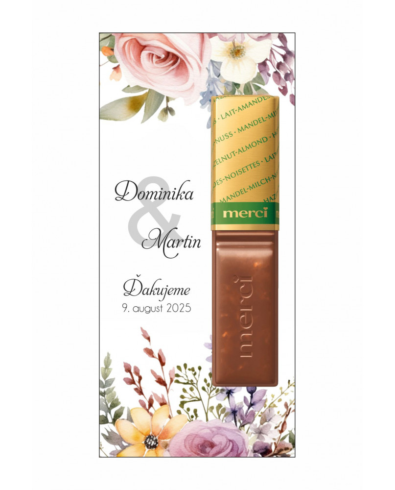 Svadobné čokoládky