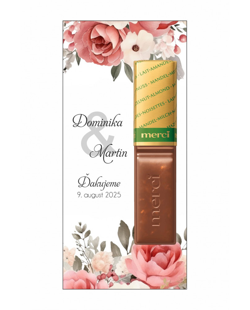 Svadobné čokoládky