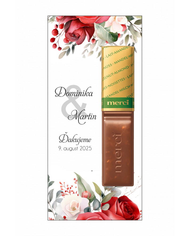 Svadobné čokoládky