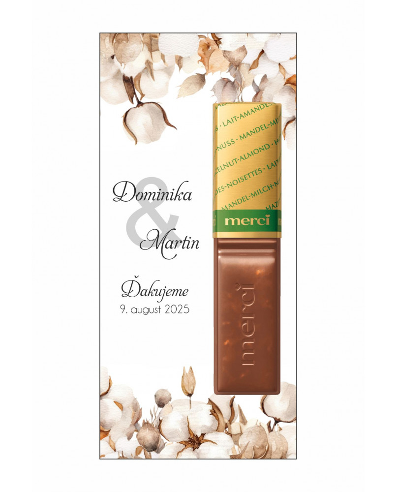 Svadobné čokoládky