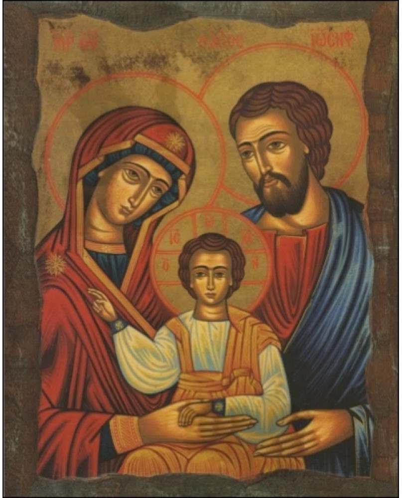 Obraz na dreve: Svätá rodina