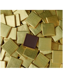 Mini čokoládka - čistá v zlatom obale